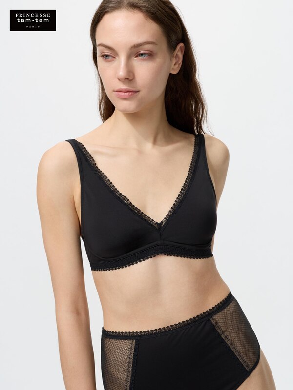 Soutien-gorge Triangle Diesel Microfibre Rouge - Taille 90A (75A EU), Neuf Avec étiquettes