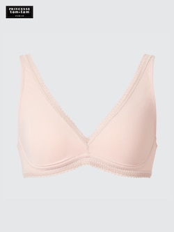 Microfibre Triangle Wireless Bra