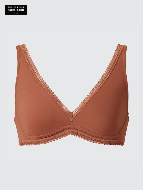 Microfibre Triangle Wireless Bra