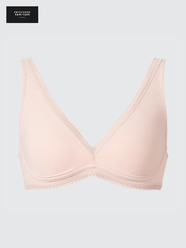 Microfibre Triangle Wireless Bra