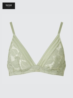 Lace Wireless Bra (Patterned)