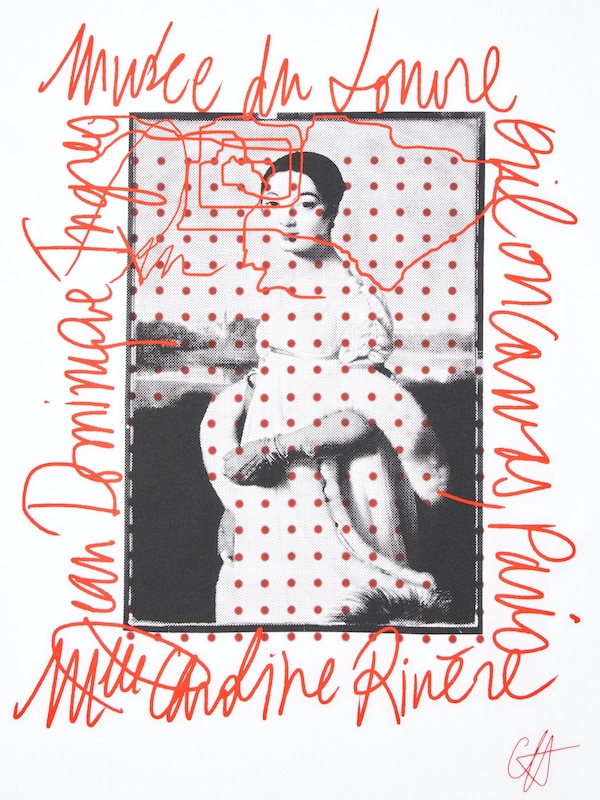 The Louvre x Camille Henrot UT T-Shirt met Print