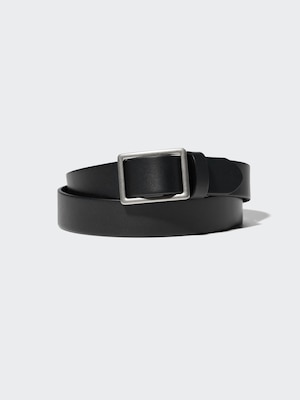 Ceinture en Cuir Italien à Boucle Coulissante