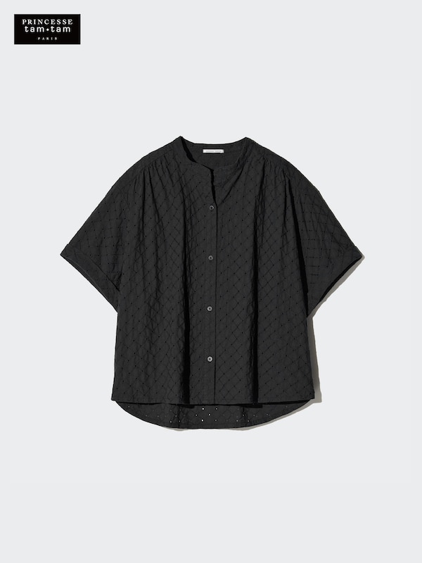 Cotton Embroidered Shirt