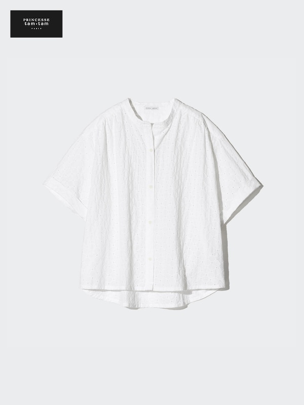Cotton Embroidered Shirt