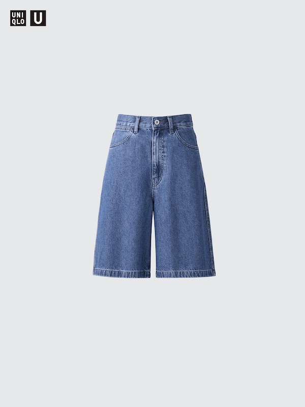 Denim Bermuda Shorts
