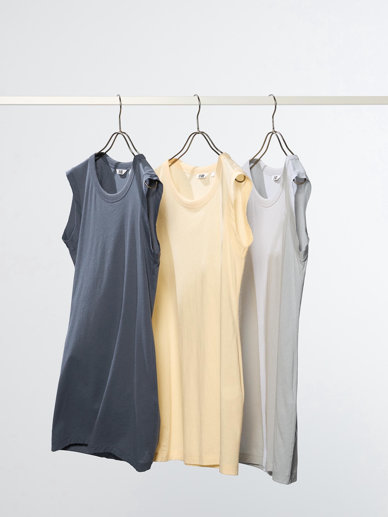 SUPIMA® Cotton Sheer Long T-Shirt | Sleeveless | UNIQLO US