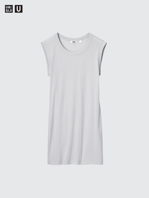 SUPIMA® Cotton Sheer Long T-Shirt | Sleeveless