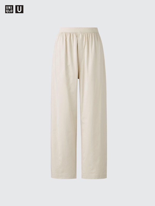Jersey Gathered Pants