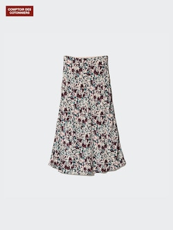 Rayon Skirt (Long, Printed)