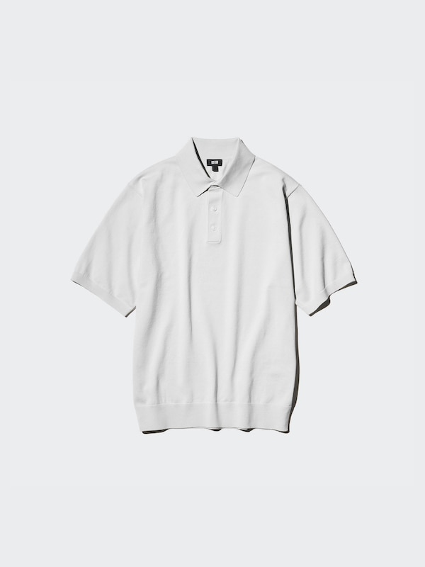 Washable Knit Polo Jumper (Short Sleeve)