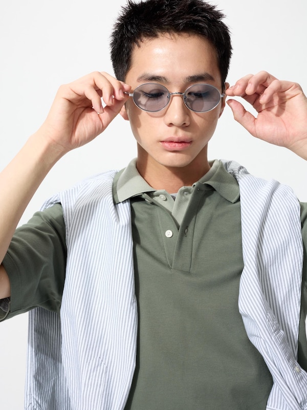 Metal Oval Sunglasses