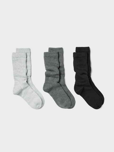 Женские носки Uniqlo Slouchy Socks | 3 Pairs