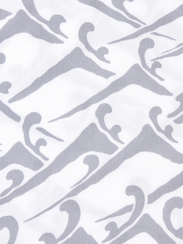Unsodo Open Collar Shirt | Short Sleeve | Printed
