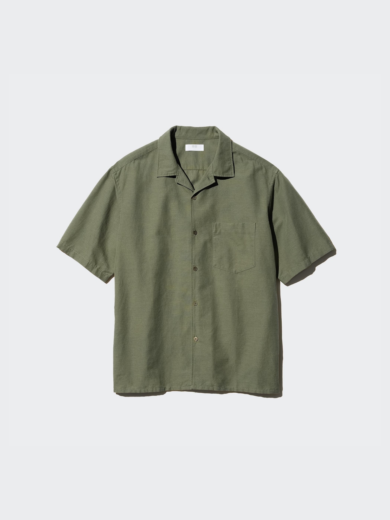 Unisex Cotton Linen Shirt | Short Sleeve | UNIQLO US