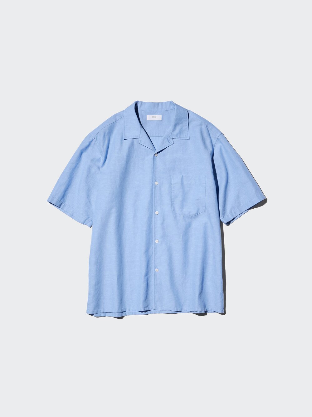 Uniqlo Cotton Linen Shirt | Short Sleeve — фото 3