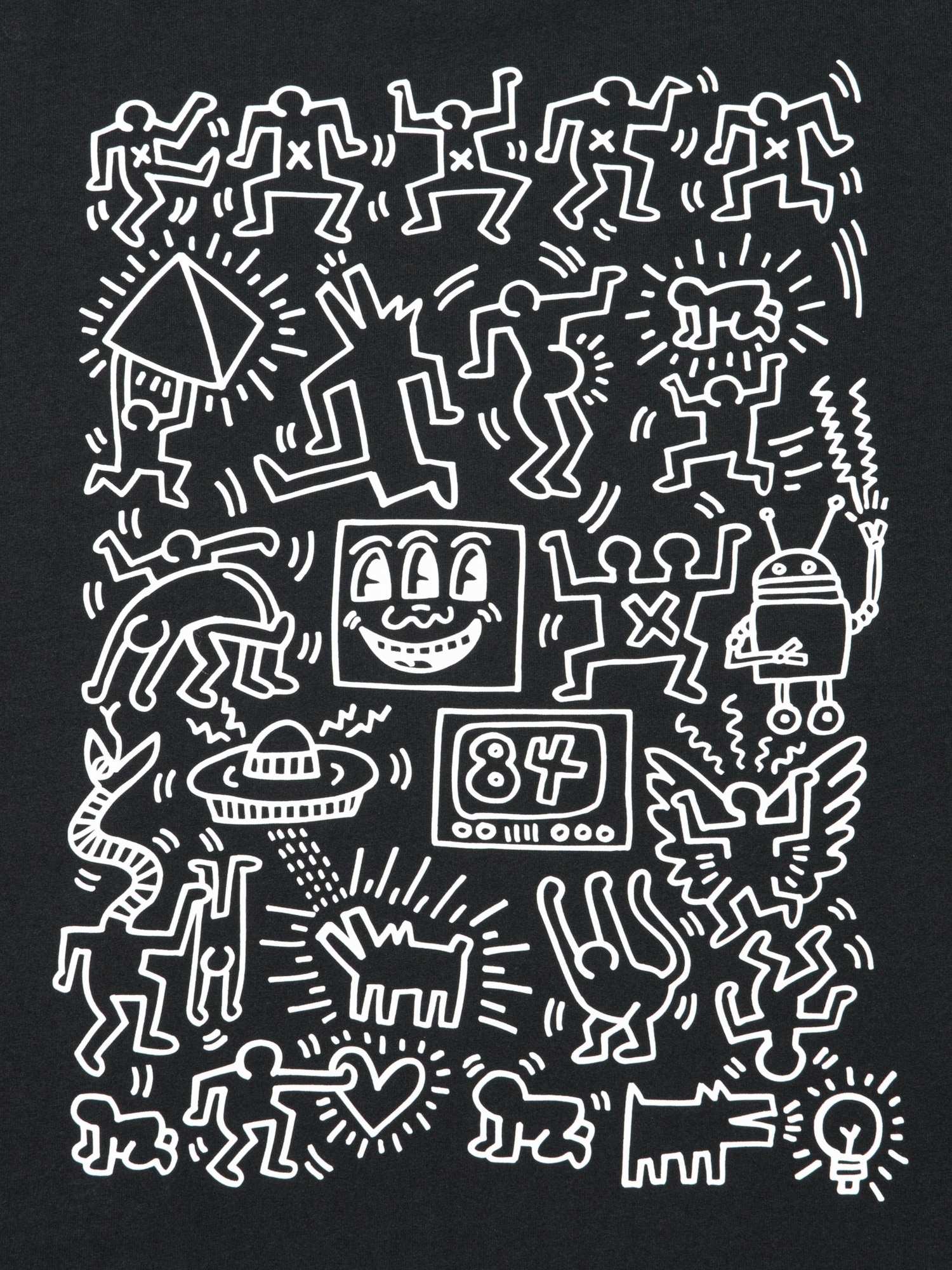 Unisex NY POP ART UT Graphic T-Shirt (Keith Haring) | UNIQLO CZ
