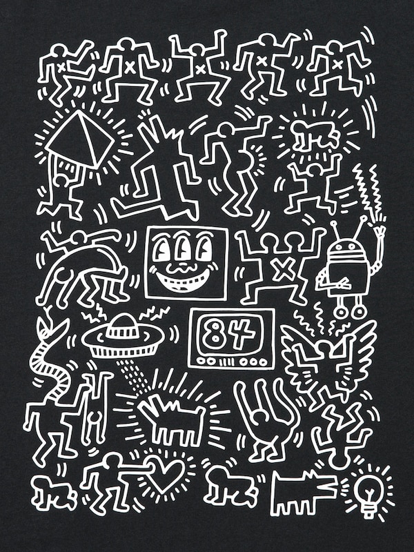 NY POP ART UT Graphic T-Shirt | Keith Haring