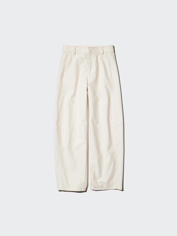 Jersey Barrel Leg Trousers (Longer)