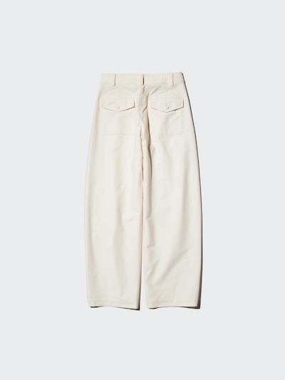 Jersey Barrel Leg Trousers (Longer)