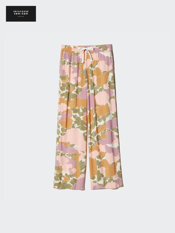 W's PTT print long pants