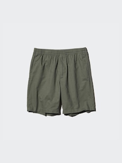 Linen Blend Easy Shorts