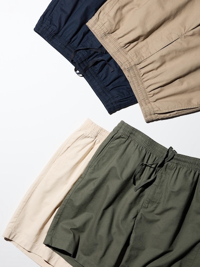 Linen Blend Easy Shorts