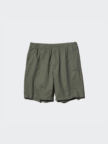 Linen Blend Easy Shorts