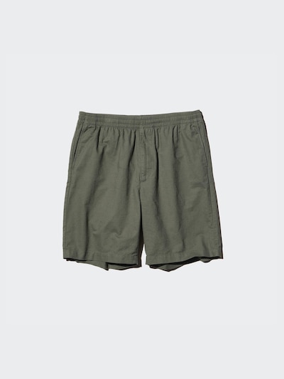 Linen Blend Easy Shorts