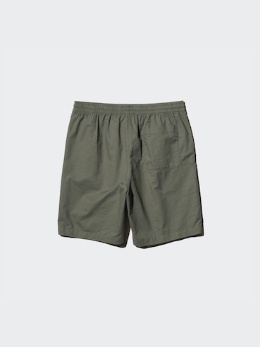 Linen Blend Easy Shorts