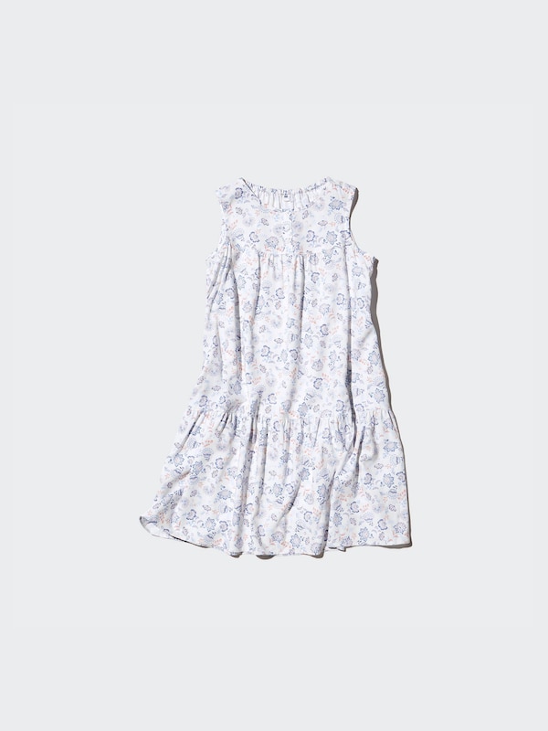 Printed Tiered Dress