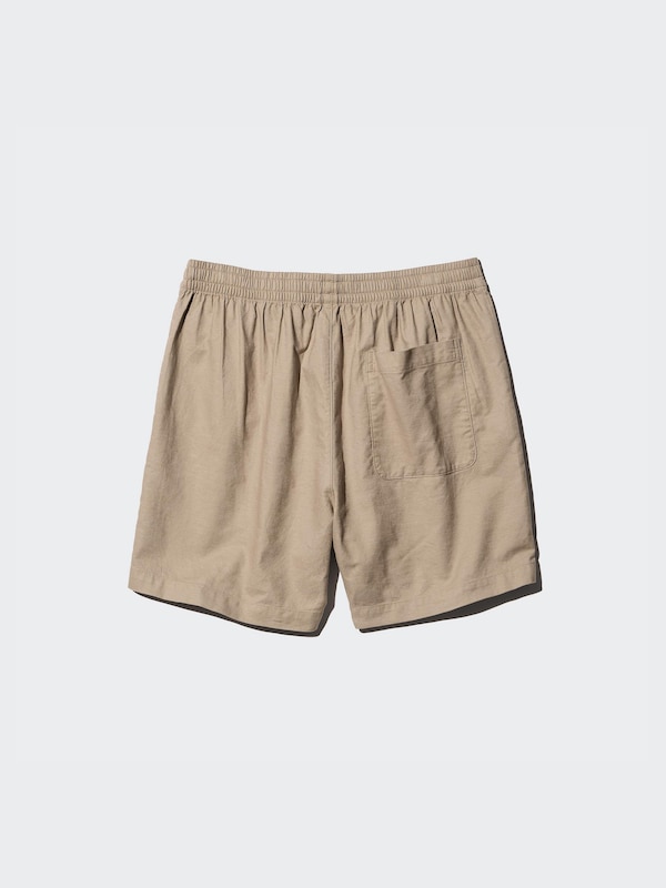 Linen Blend Easy Shorts | 5"