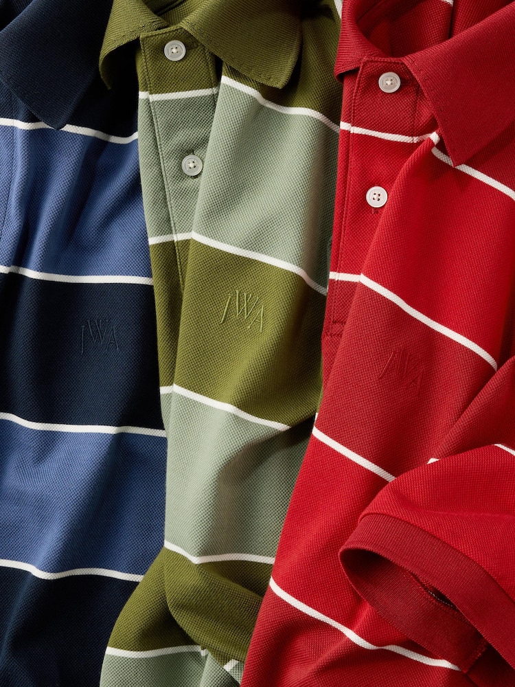 DRY Pique Polo Shirt | Striped