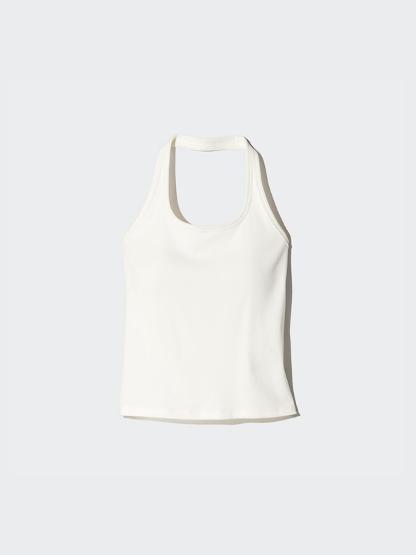 Open Back Halter Bra Top