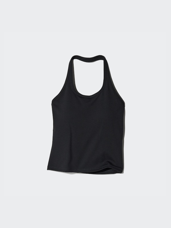 Open Back Halter Bra Top