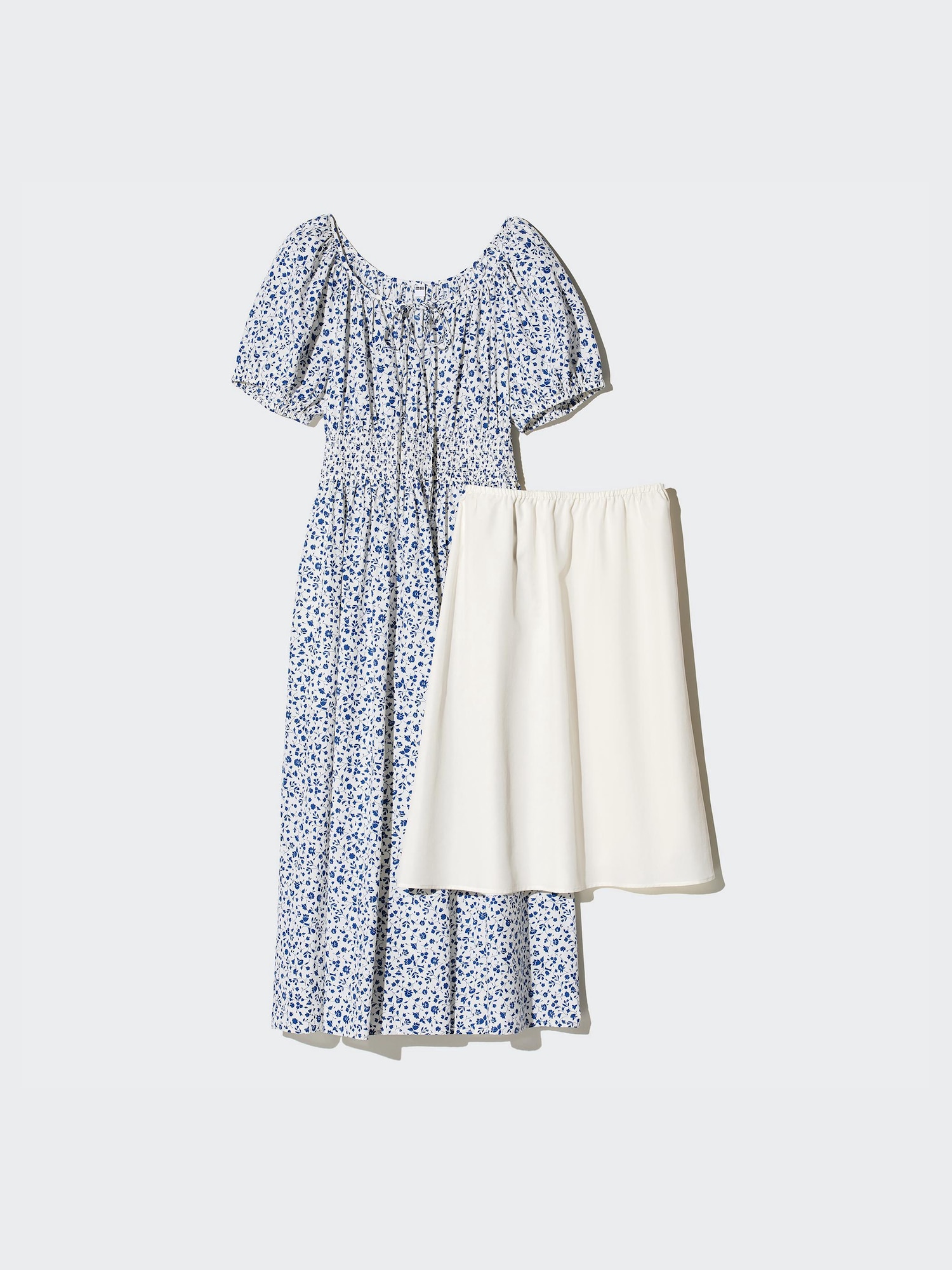 ワンピース Volume Sleeve Cotton Jersey Dress Volume Sleeve Dress | Printed | UNIQLO US