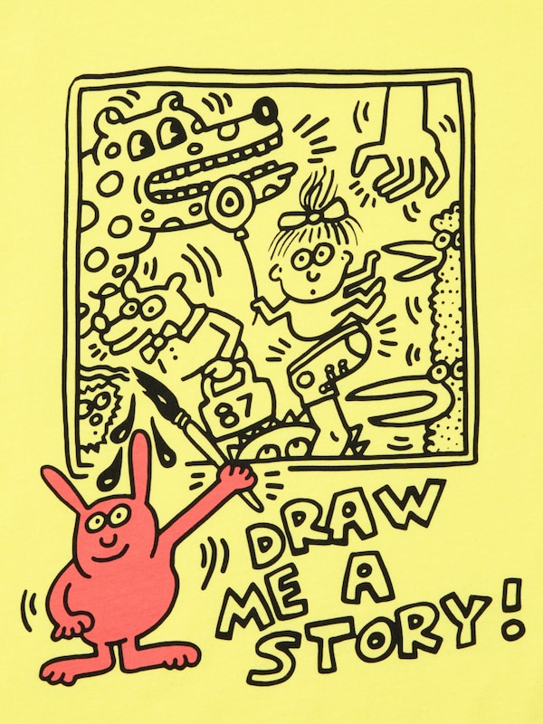 NY POP ART UT Graphic T-Shirt | Keith Haring
