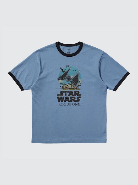 Футболка с графическим принтом Uniqlo MAGIC FOR ALL BLUE