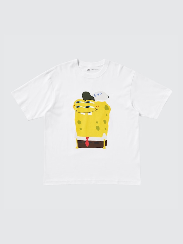 SpongeBob SquarePants Cactus Plant Flea Market UT Graphic T-Shirt