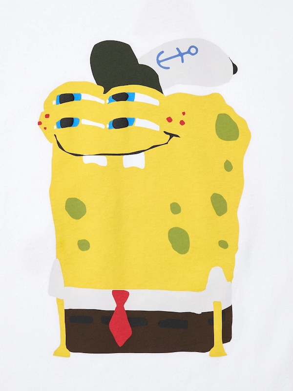 SpongeBob SquarePants Cactus Plant Flea Market UT Graphic T-Shirt