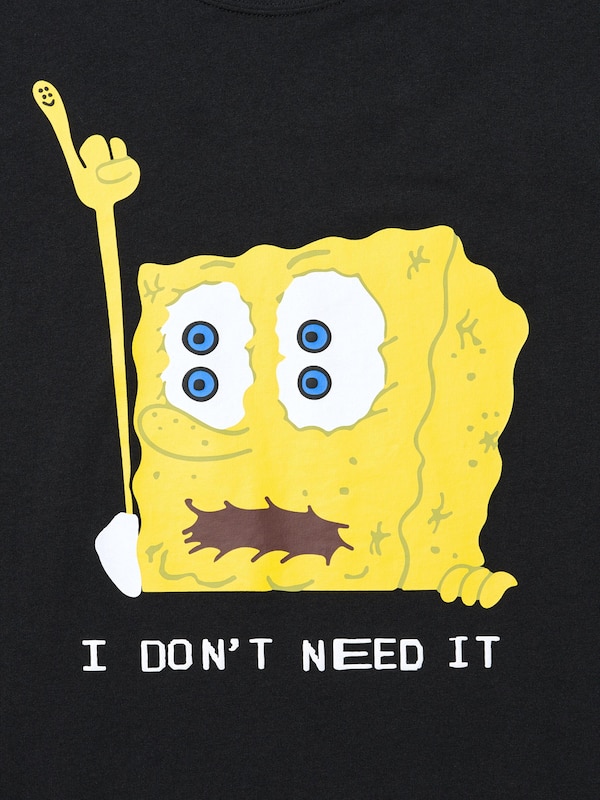 SpongeBob SquarePants Cactus Plant Flea Market UT Graphic T-Shirt