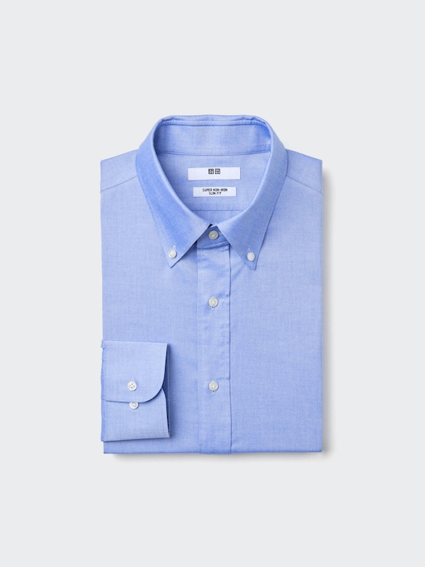 Super Non-Iron Slim Shirt | Button Down Collar