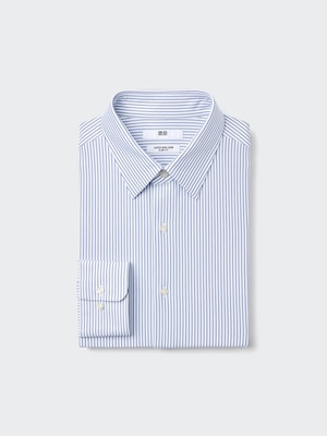 Super Non-Iron Jersey Slim Shirt | Striped | Regular Collar