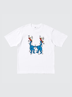 NY POP ART UT Graphic T-Shirt (Keith Haring)