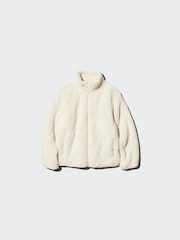 Fluffy Yarn Fleece Full-Zip Jacket