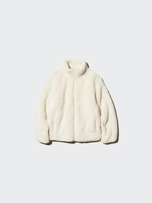 Fluffy Yarn Fleece Full-Zip Jacket