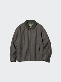 Zip-Up Short Blouson