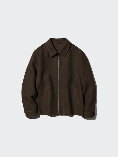 Single Collar Short Blouson