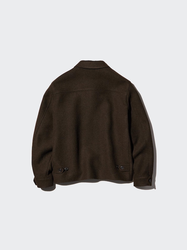 Single Collar Short Blouson