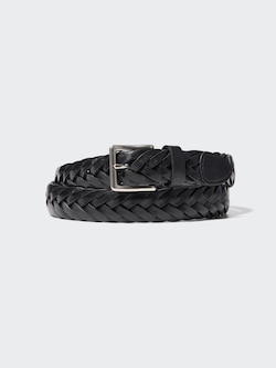 Leather Mesh Belt